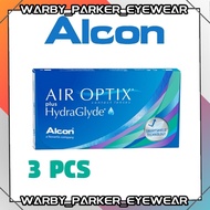 Air Optix Plus Hydraglyde Alcon Monthly Disposable - Power -0.50 to -12.00 (3 Pcs)