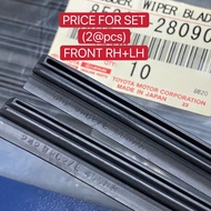ORIGINAL TOYOTA HARRIER ZSU60 ZSU65 ASU60 (2013-2017) PRIUS 1.8 FRONT WIPER BLADE RUBBER SET (2@) 85