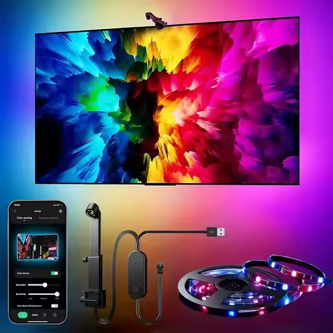 Smart 5V Rgbic Tv Backlight 3.8M 5M Ambilight For Tv Color Synchronization Rgb Led Strip Tape For Tv