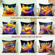 throw pillow case 18x18 16x16 20x20inches Colorful Abstract Art cushion