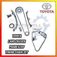 Timing Chain Kit Set Toyota Land Cruiser Prado (2nd Gen) KZJ95 RZJ95 J90 2.7 1996-2002 3RZ-FE 3RZFE