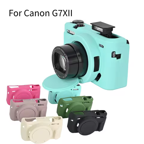 G7X2 Camera Soft Silicone Skin Cover For Canon Powershot G7XII G7X II G7X Mark 2 Body Rubber Case Ba