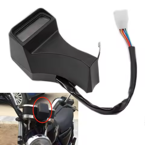 Motorcycle Instruments Gear Shift Display Case Cover Assembly Digital Table Meter Shell For Suzuki G