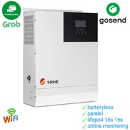 INVERTER SRNE 5000W 5KW 48V MPPT 80A HYBRID BATTERYLESS PLTSgavtech