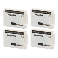 4Pcs PS Vita Memory Card Stick Adapters, PS Vita Memory Card Adapter, Micro Storage Card Adapter for