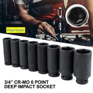 3/4" DRIVE 58MM DEEP IMPACT (size 42mm-70mm) SOCKET WHRENCH