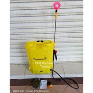 [RZiQ] SORRANO 16L 80psi Rechargeable Knapsack Battery Sprayer Pump (pam racun bateri 16 liter)