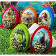 5 dinosaur toy chocolate cake eggs