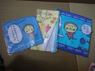 （包郵）Coji coji毛巾 共3條 購自日本