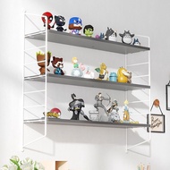 Wall Shelf Shelf Shelf Punch-Free Partition Wall Shelf Wall Living Room Wall Bookshelf Bedroom Dormitory Shelf