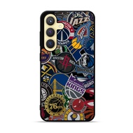 Casing Case Samsung Galaxy S25 5G S25 Plus S25 Ultra NBA Teams DC90