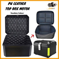 Top Box Motorcycle Lining 45L 35L Pelapik Inner Pad Cushion Motor Top Box Cover Kulit Box Trunk Stor