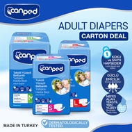 CANPED Adult Diapers S, M Available [Carton Deal]