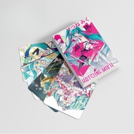 50-92pcs Manga Manhwa Hatsune Miku Laser Holographic Lomo Cards A Portrait of Jianghu:Bad guys Count