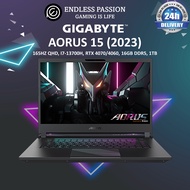Gigabyte AORUS 15 (2023) Gaming Laptop - BSF-73SG754SH/BKF-73SG754SH (15.6 QHD 165Hz, RPL i7-13700H, RTX 4070/4060, GDDR6 8G(X6/X4), DDR5 4800 16GB, Gen4 1TB, Win11 Home AD