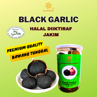 Halal Sunspin Black Garlic Bawang Hitam Bawang Tunggal Solo Garlic 250g