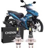 2PC H4 LED Head Lamp BULB FOR BENELLI RFS150, RFS150i, SYM VF3i, YAMAHA Y15ZR