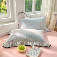 Small fresh lace pillowcase envelope style 48 x74cm (19 x 29 inches)