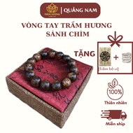 Agarwood Bracelet That Sinks Round Beads - Quang Nam Agarwood