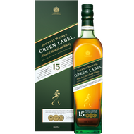 約翰走路綠牌15年純麥蘇格蘭威士忌 43% 0.7L