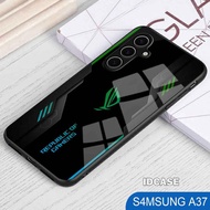 HP Samsung A37 Glitter Glass Softcase - Casing Samsung A37 - K80hp