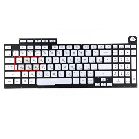 XIN-Russian-US RGB Laptop Keyboard For Asus ROG Strix G17 G731 G731G G731GT G731GU G712 G712L G712LV