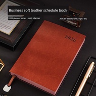 Efficiency Manual A5 Fashion Business Schedule Notebook One Day 1 Page Thickening Day Plan 2026 Day 