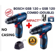 BOSCH GSB 120 CORDLESS IMPACT DRILL ** BOSCH COMBO (DOUBLE)