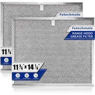 Allure Range Hood Grease Filter BPS1FA30 99010299 by Fetechmate 11-3/4" x 14-1/4" x 3/8" Aluminum Me