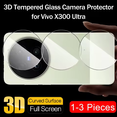 3D Tempered Glass Camera Case For Vivo X300 Ultra VivoX300Ultra X300U X300Ultra 5G Cover HD Back Len