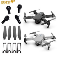 [DEMO3] 4pcs Motor, Easy Install Universal Propeller Blade,  Plastic RC Quadcopter Parts RC Drone Pr