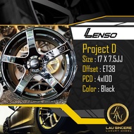 Lenso Project D 17 X 7.5JJ 4x100 Black
