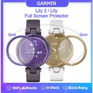 < 2pcs >  Garmin Lily 2 / Lily 3D Full Cover Screen Protector - Full Screen