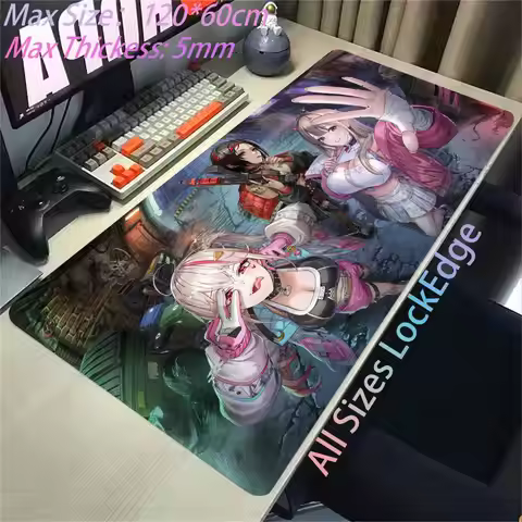 Goddess Of Victory NIKKE Anime Girl Large Computer Gaming Accessories mousepad Desk Mats Anti-slip L