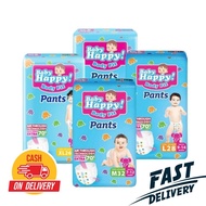 Baby HAPPY Diaper Pants HAPPY Nappy Active Pants S, M, L, XL, XXL BABY Diapers/BABY HAPPY Pants S38+2/ M32/ L28/ XL 26 /XXL 24/Fit Pants Diaper Pants BABY Pants/Diapers Pants Diapers/diapers Disposable Pants Baby Pants Anti Irritation/Premium Baby Pampers