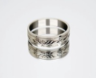 哥倫比亞硬幣戒指 20 分 1971-1979 年男士硬幣戒指 女士硬幣戒指