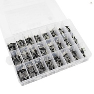 840Pcs/Box 24Values TO-92 Transistor Assortment Kit BC327 BC337 BC547 2N2222 3904 3906 C945 S8050 S9