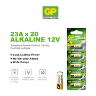 GP Battery Super/Online Exclusive Extra Alkaline 12V 23A (C5 β Card of 5) x20