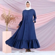 FEBRIYA MAXI Baju Gamis Wanita Terbaru 2020 Dress Wanita Elegant Trend