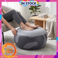Globedealwin Jiawu Blow Up Footrest Multipurpose PVC Foot Pillow for Camping Office Relaxation 20.87