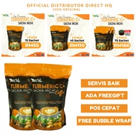 Kopi Premix Turmeric C+ Sacha Inchi Original 3 pek 1 pek 5 pek