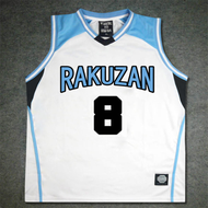 Anime Kuroko no Basket Basuke Cosplay Rakuzan School Uniform Akashi Seijuro Basketball Jersey Sports