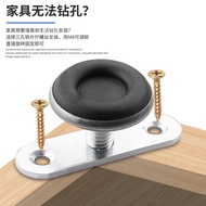 Direct Sales Locker Bottom Foot Installation Adjustable Foot Three-Hole Iron Sheet with M8 Wire Hole