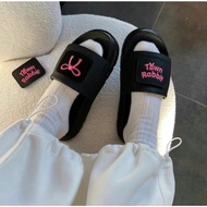 Dép quai ngang dán xé nam nữ Rabit Dép Thỏ Rabbit Town tặng thẻ dán thay đổi nhiều kiểu