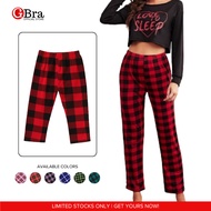 GBra Checkered Cotton Pajama Pants For Women SleepWear