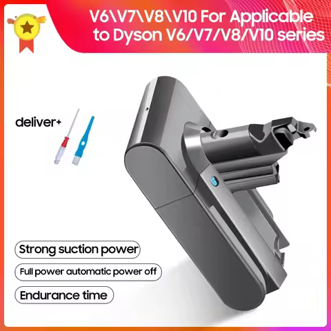 Battery For Dyson V7 Animal V8 Fluffy V10 sv12 V6 Absolute Motohead Mattress Extra DC58 DC62 DC72 SV