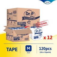 ⭐READY STOCK⭐ Dr.P by TENA Box Adult Diaper M10sL8sXL8s (12 Packs)