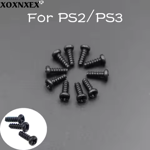 20/30/50/100PCS For PS2/ PS3 Screws Replacement handle screw For PS2 PS3 Gamepad Repair Parts