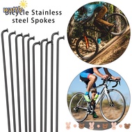 WATTLE 10pcs Bicycle Spokes Replacement With Nipples High Strength Bicycles Spokes Wires