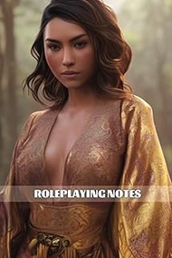 RPG Journal: Lined and Blank paper: Custom Notebook For Roleplaying Gamers: Notes, Drawing Maps, Glu